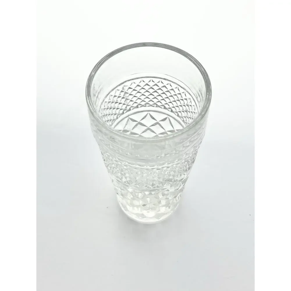 Anchor Hocking “Wexford” 5-Piece Tumbler Glasses 6.25” 12oz Pitcher 9” 64oz Set